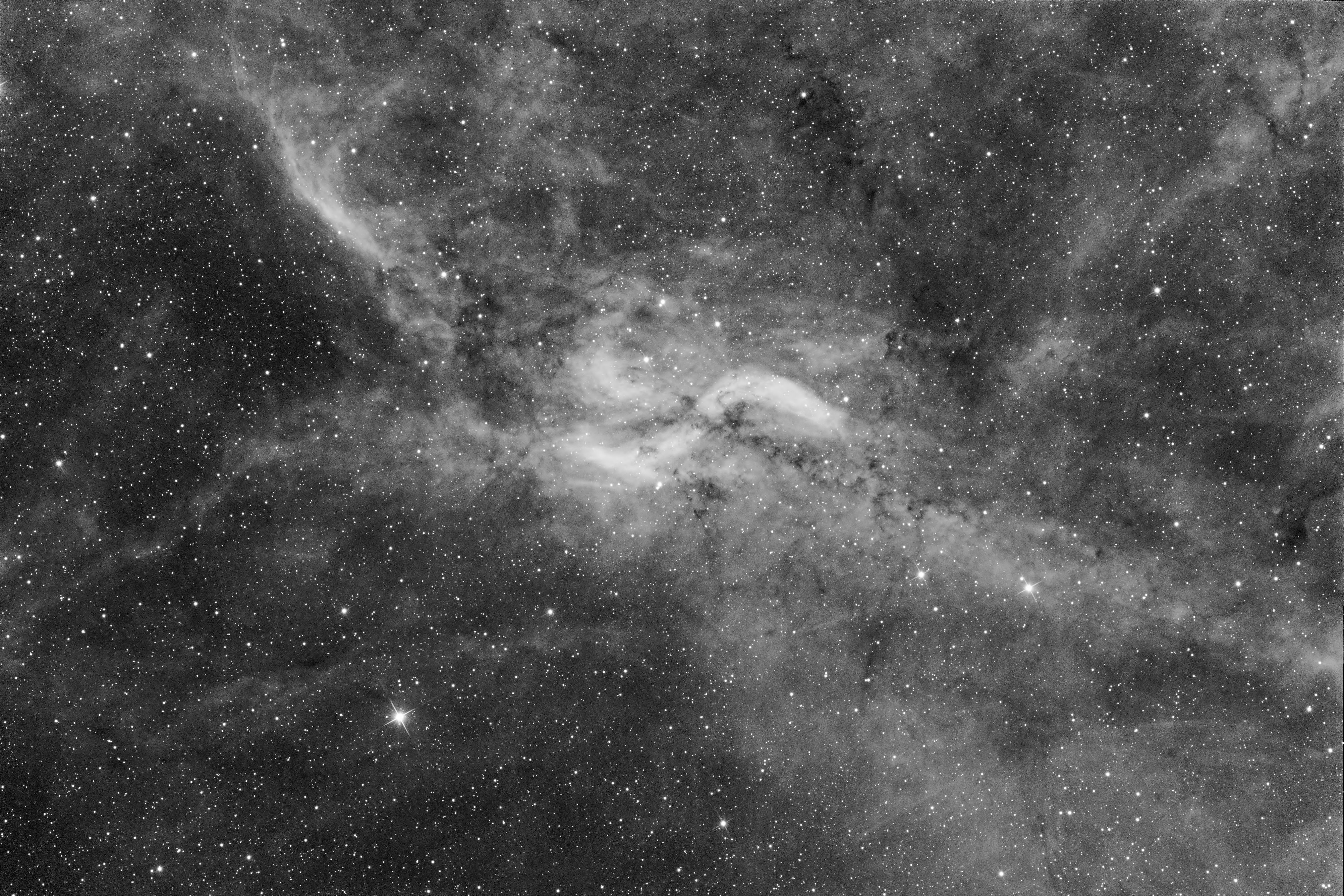 Rgion de la "X-nebulae" (DWB111-119) dans le Cygne