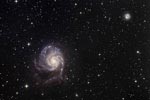 Champ des galaxies M101 et NGC5474