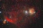 Nbuleuses dans Orion