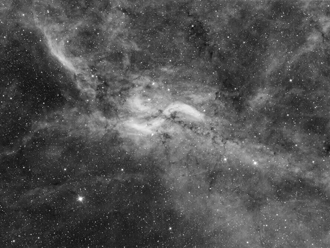 Rgion de la "X-nebulae" (DWB111-119) dans le Cygne