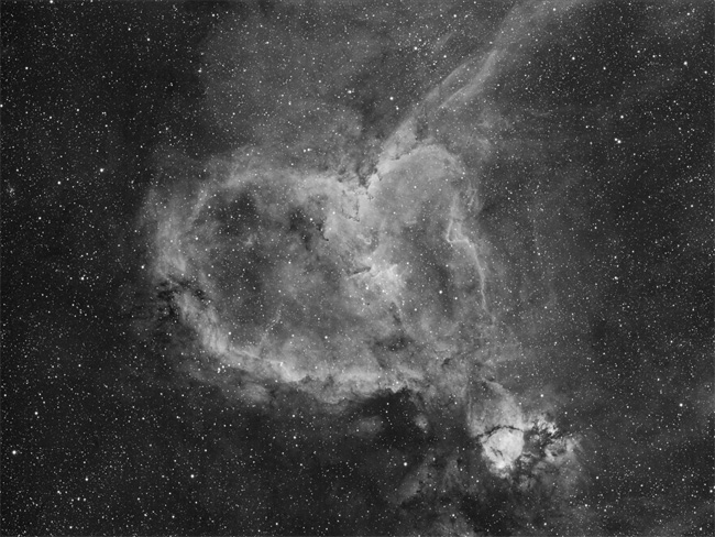 Nbuleuse IC1805 - nbuleuse du coeur dans Cassiope