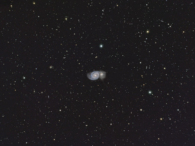 Rgion de M51, galaxie des chiens de chasse