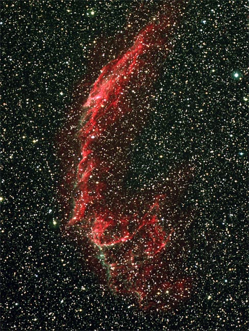 Nbuleuses NGC6992-95 - constellation du Cygne